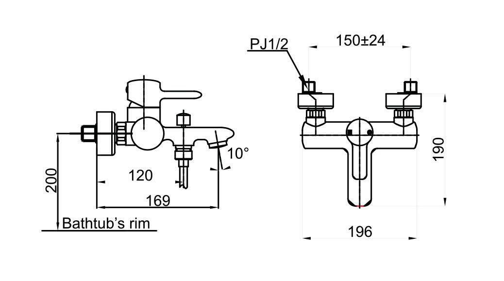 Sen tắm nóng lạnh AM 6000